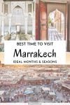 best time to visit Marrakech
