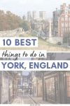 what to do in York England