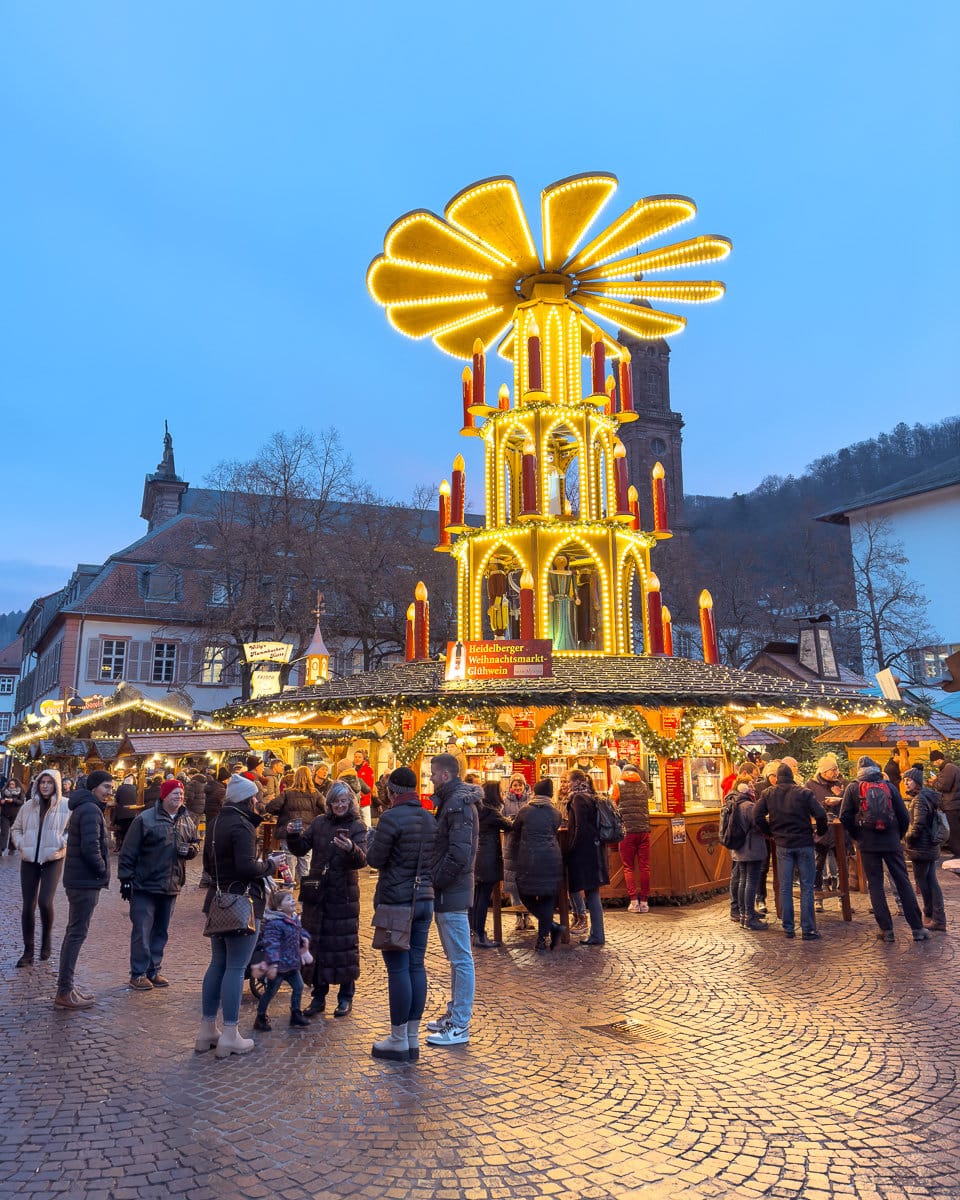 Heidelberg Germany at Christmas