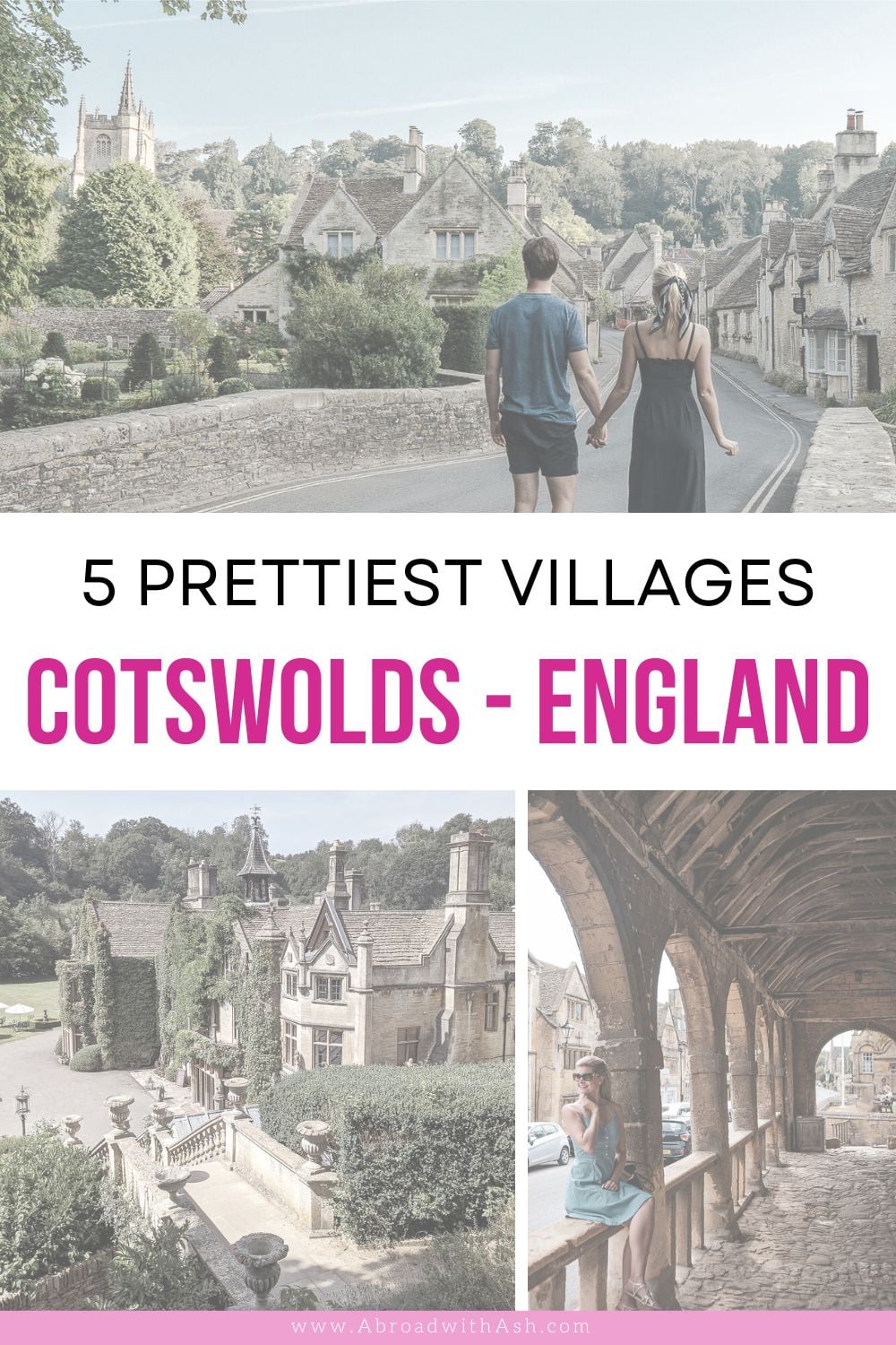 Discover the prettiest villages in the Cotswolds, England! These spots are beyond picturesque with historical sights, charming cafes, cozy pubs, and more! #cotswolds #england #travel most beautiful villages in the cotswolds