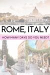 How Many Days in Rome Do You Really Need