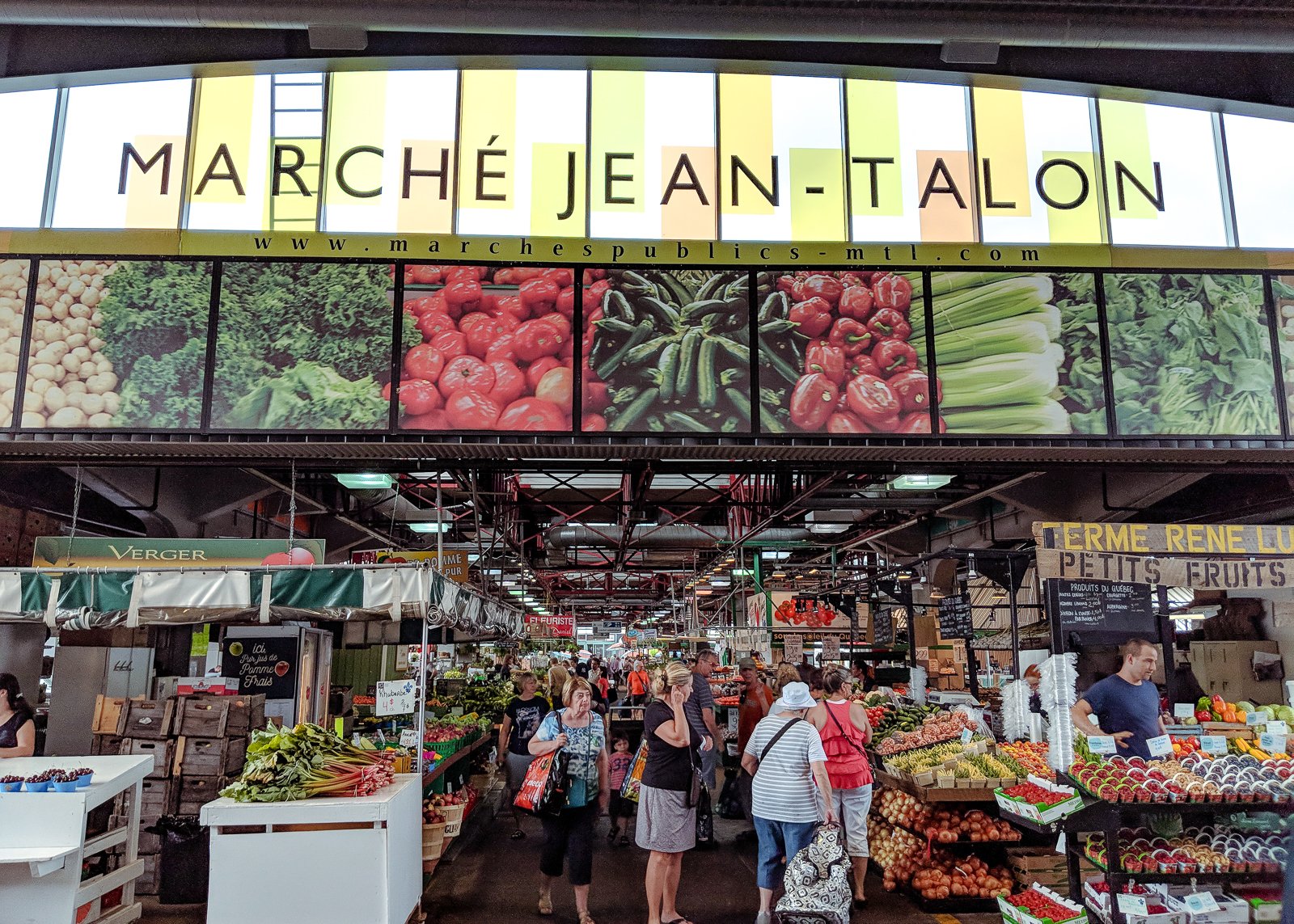 Marche Jean Talon Montreal Canada
