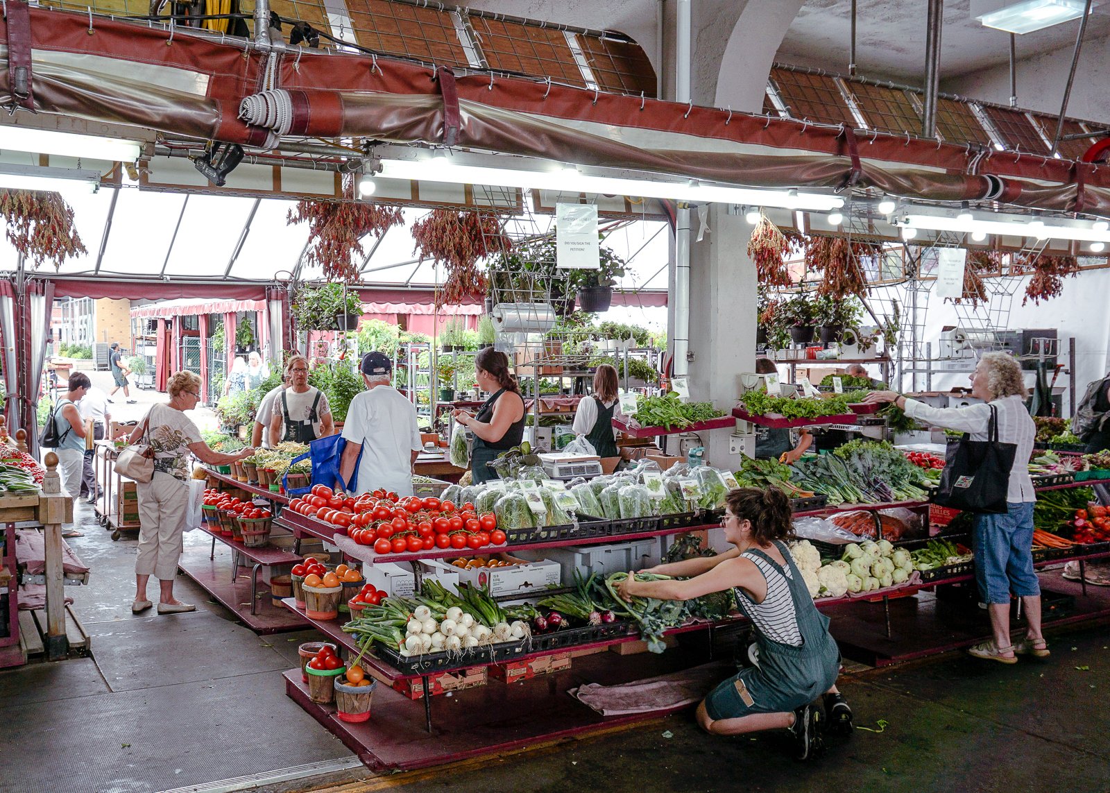 Marche Jean Talon Montreal Canada
