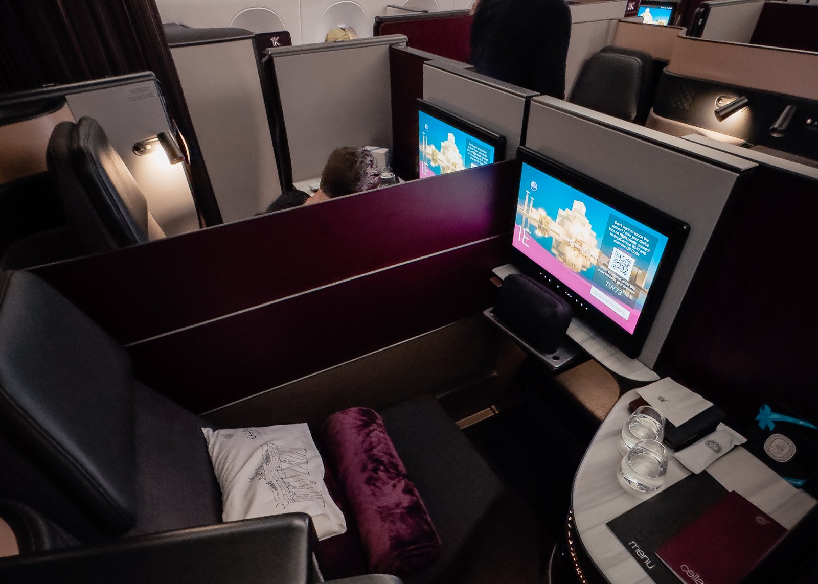 Qatar Airways Qsuites review