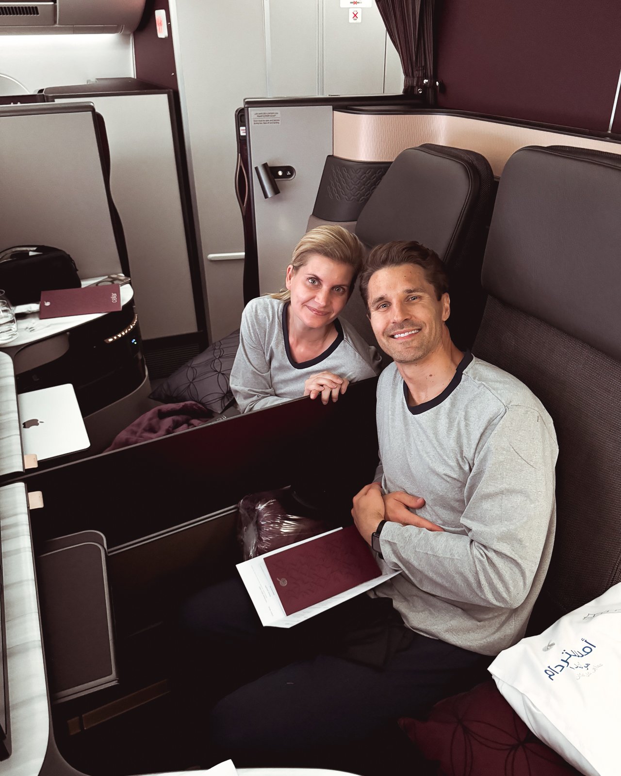 Qatar Airways Business Class Review Qsuites – Airbus 350-1000