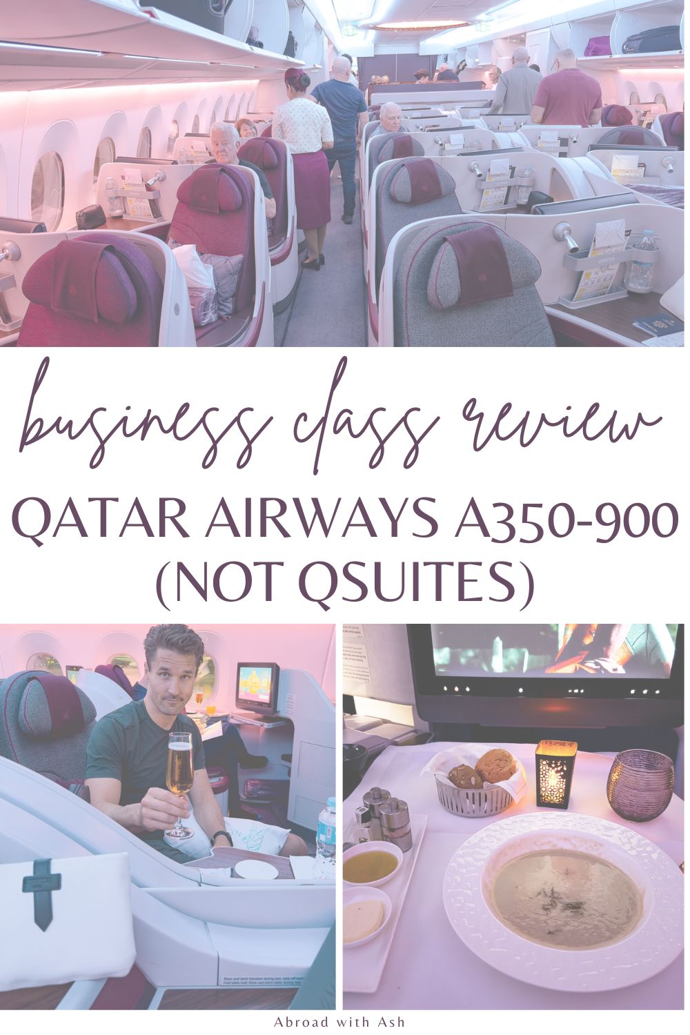 qatar airways a350-900 business class