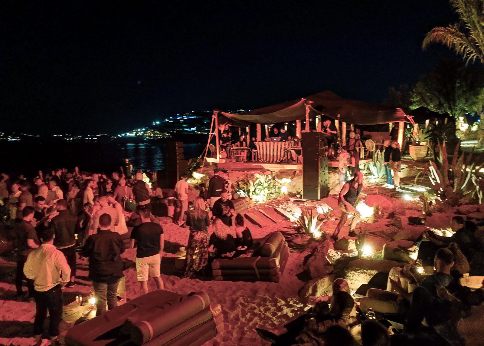 scorpios sunset ritual mykonos