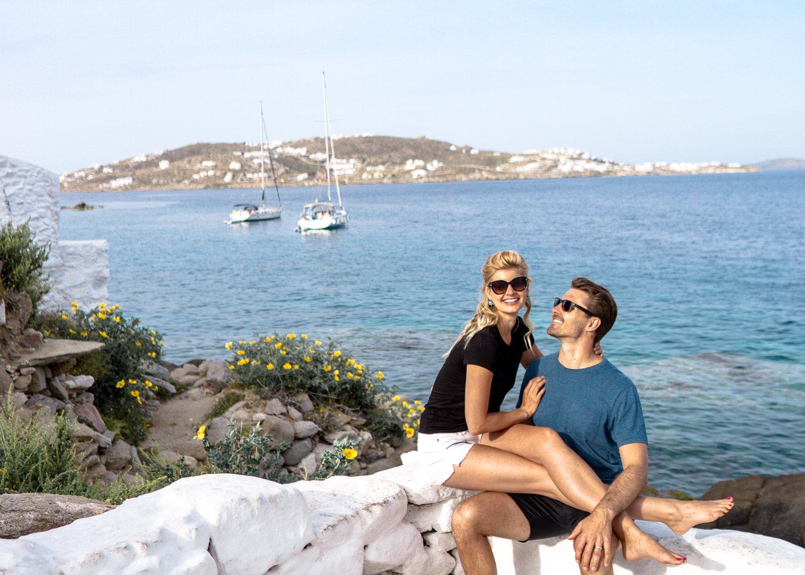 couple in greece