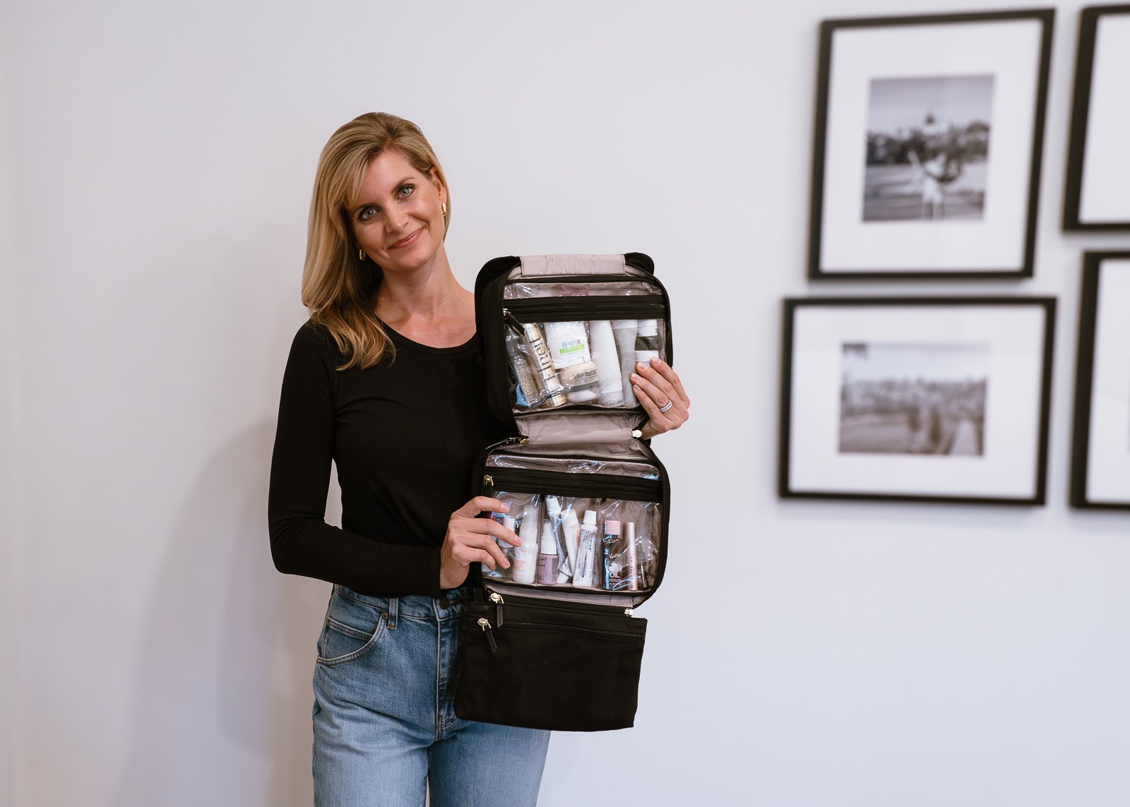 tips on packing light size down your beauty bag