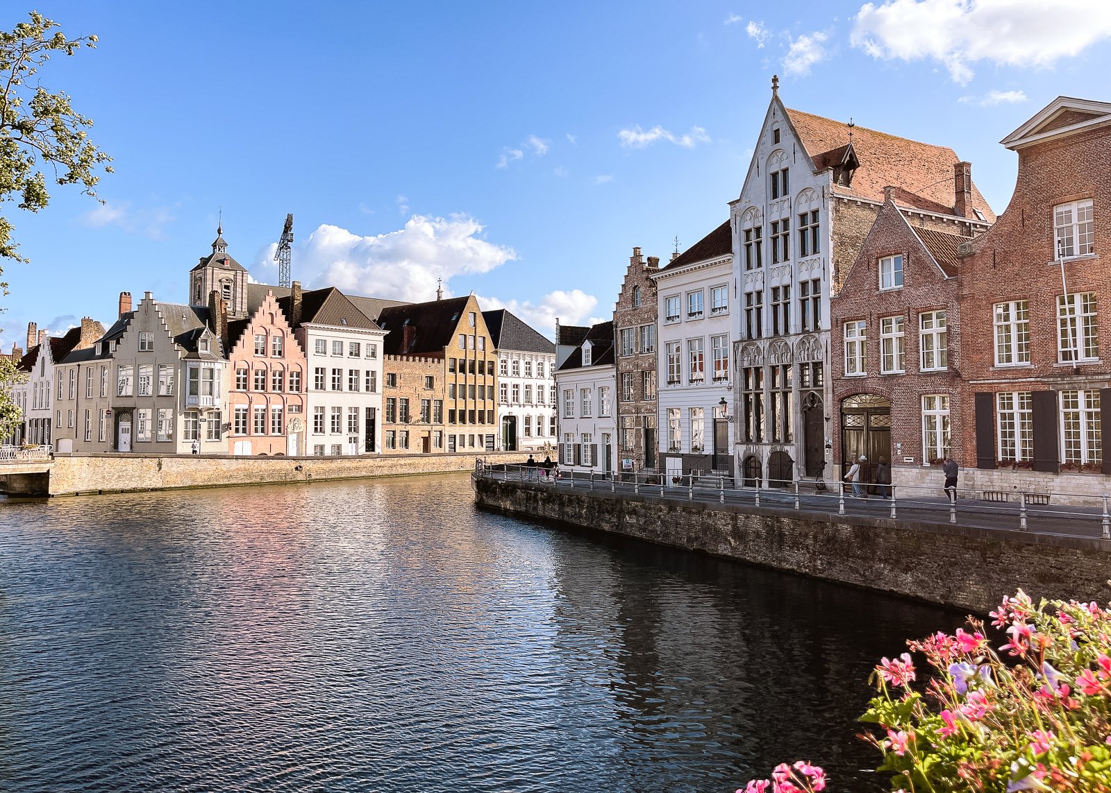 water canals in brugge belgium