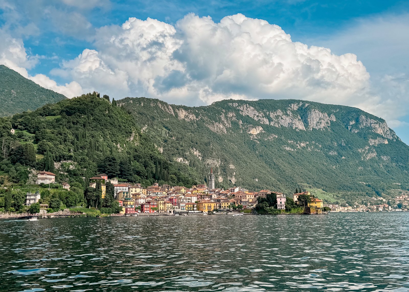 florence milan lake como itinerary