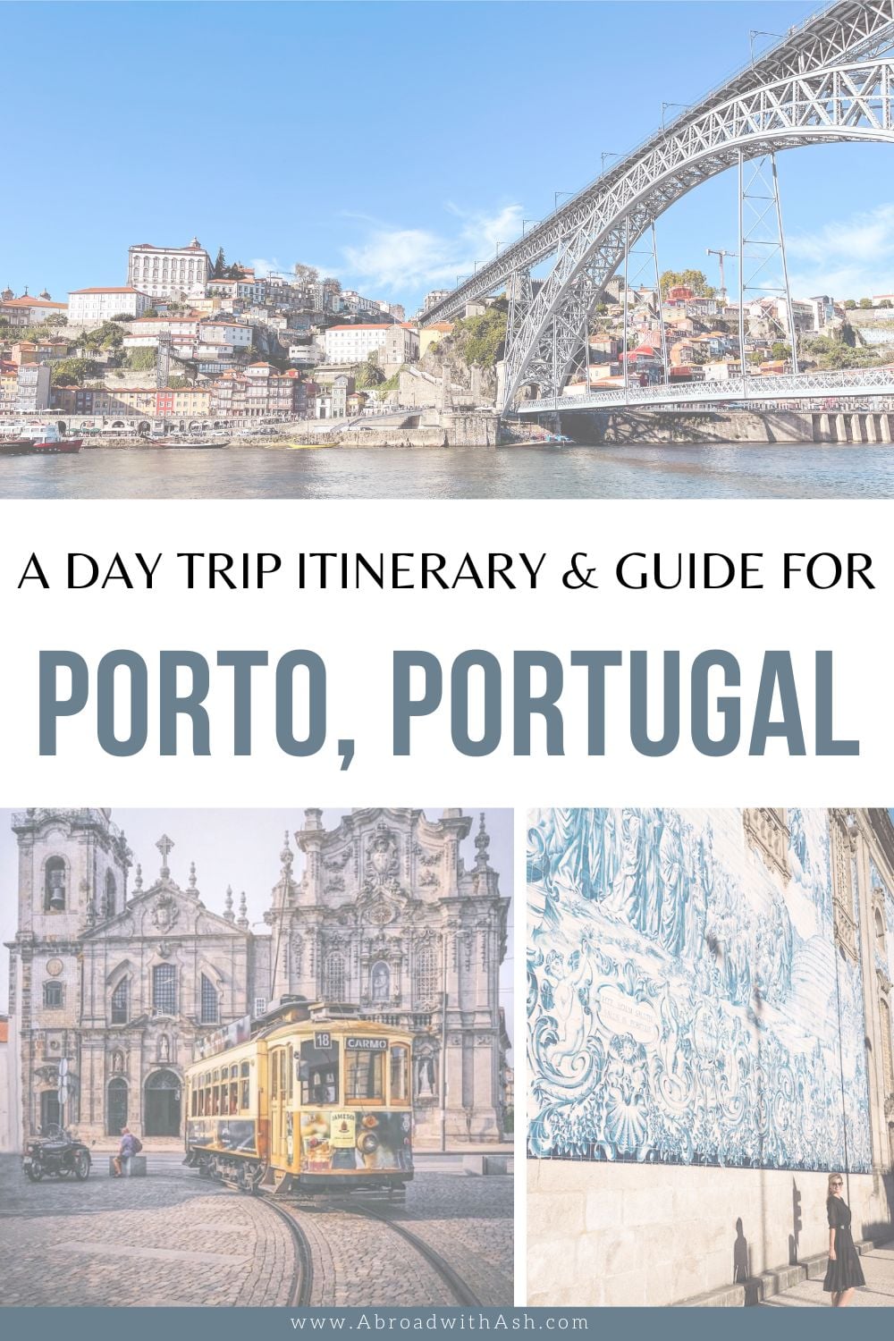 Considering a day trip to Porto from Lisbon? This guide details everything you need to know for a successful visit, including how to get to Porto from Lisbon, what to do when you get there, and what order to do it all in! #lisbon #portugal #porto #europe porto itinerary