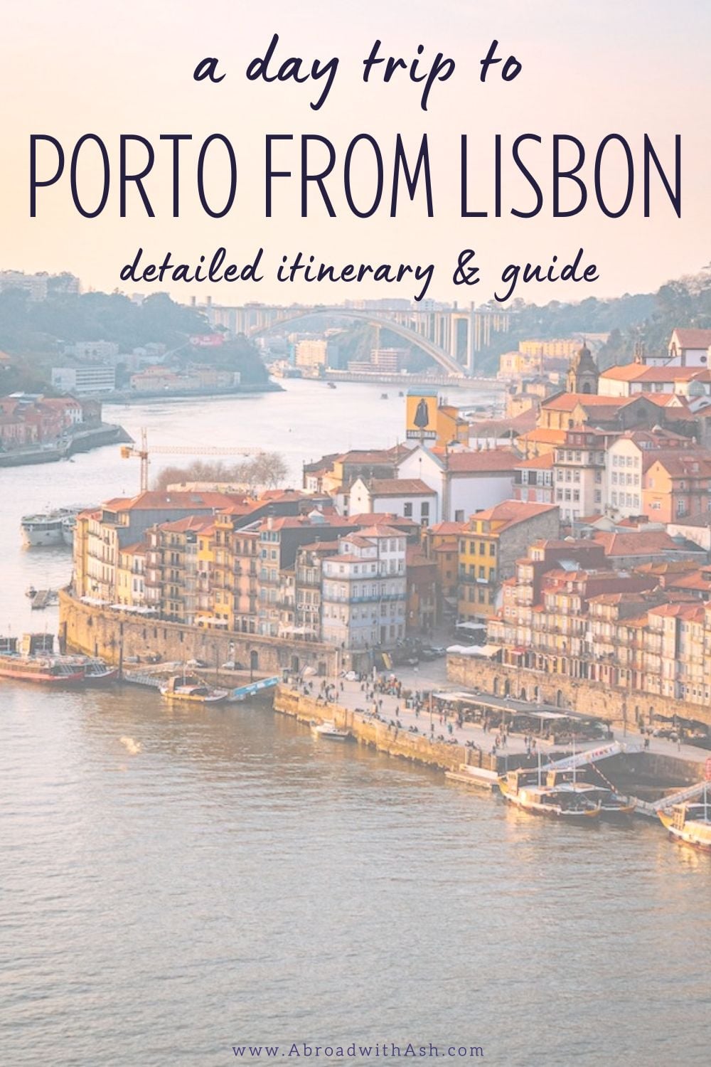 Considering a day trip to Porto from Lisbon? This guide details everything you need to know for a successful visit, including how to get to Porto from Lisbon, what to do when you get there, and what order to do it all in! #lisbon #portugal #porto #europe 1 day in porto