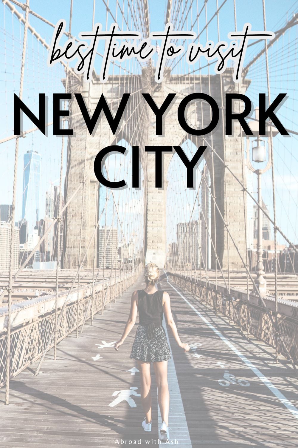 Discover the BEST time to visit NYC! I'll take you through each month and season. Learn what to expect when it comes to weather, crowds, events, and prices. #nyc #newyorkcity #usatravel best time to visit nyc