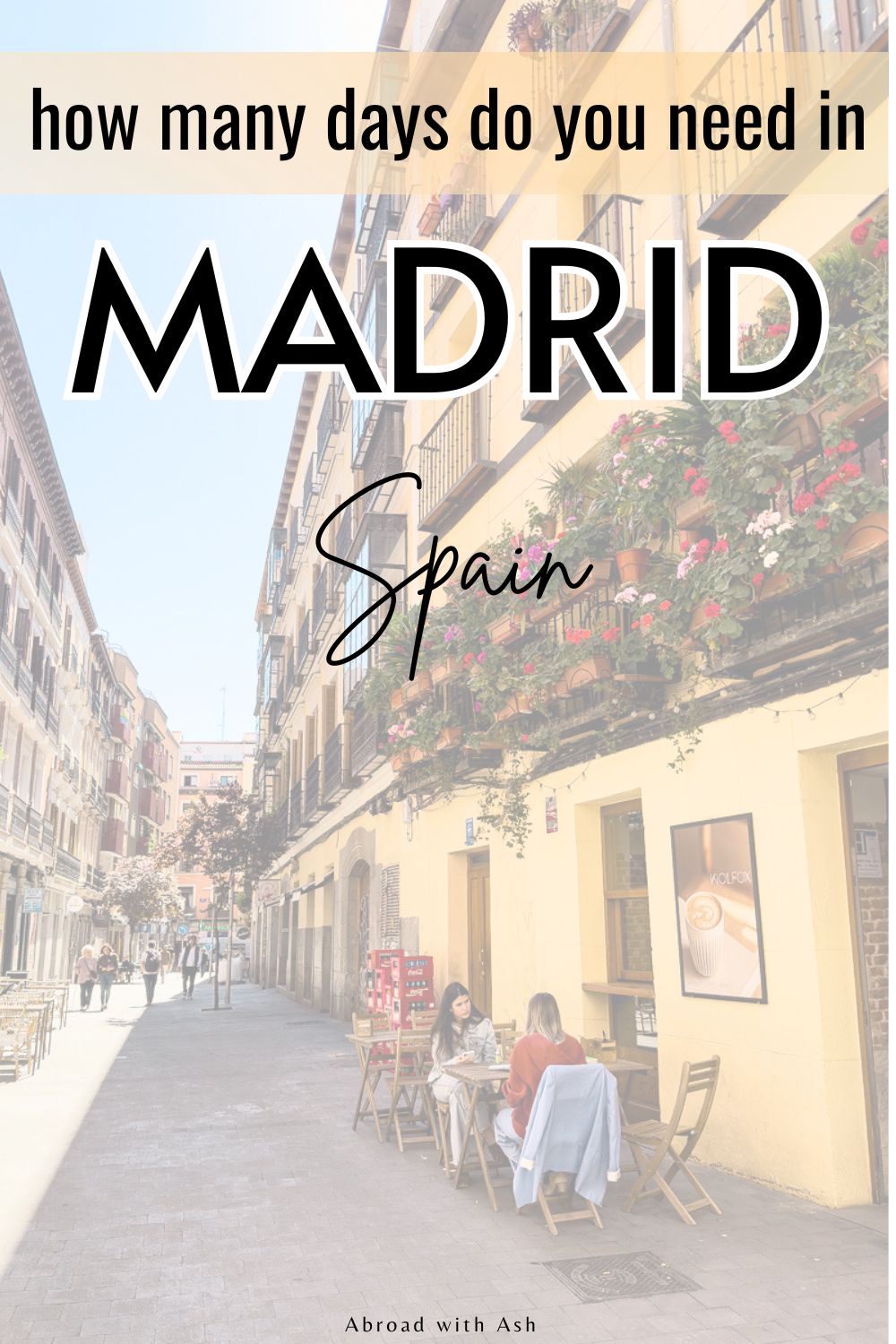Trying to decide how many days in Madrid will make for the perfect trip? I'll take you through how much time you need to see the top sights plus give recommendations if you're on a tight schedule or like to travel slow. #madrid #spain #europe How many days do you need in madrid