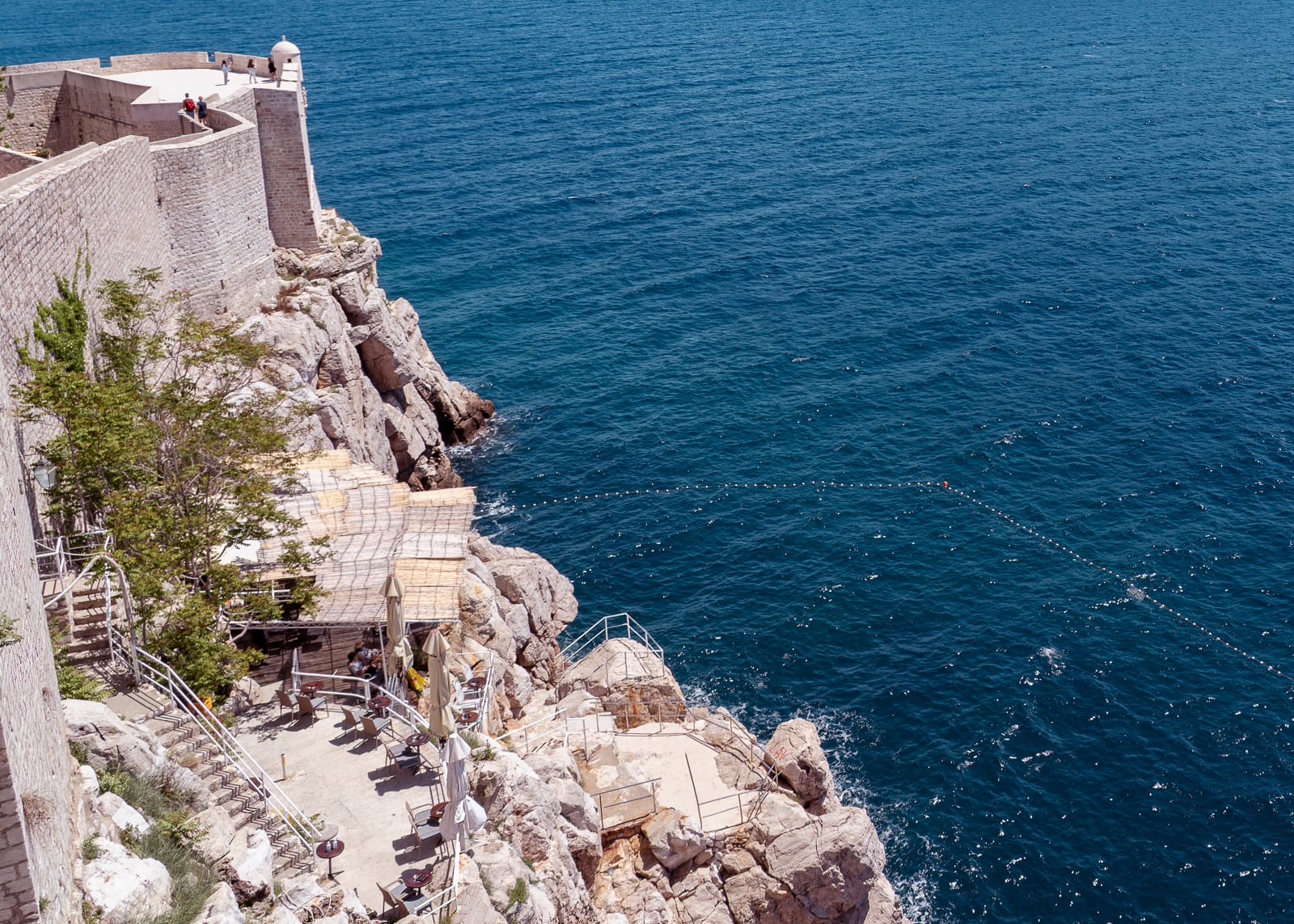 buza bar dubrovnik croatia-1 sunset drinks dubrovnik