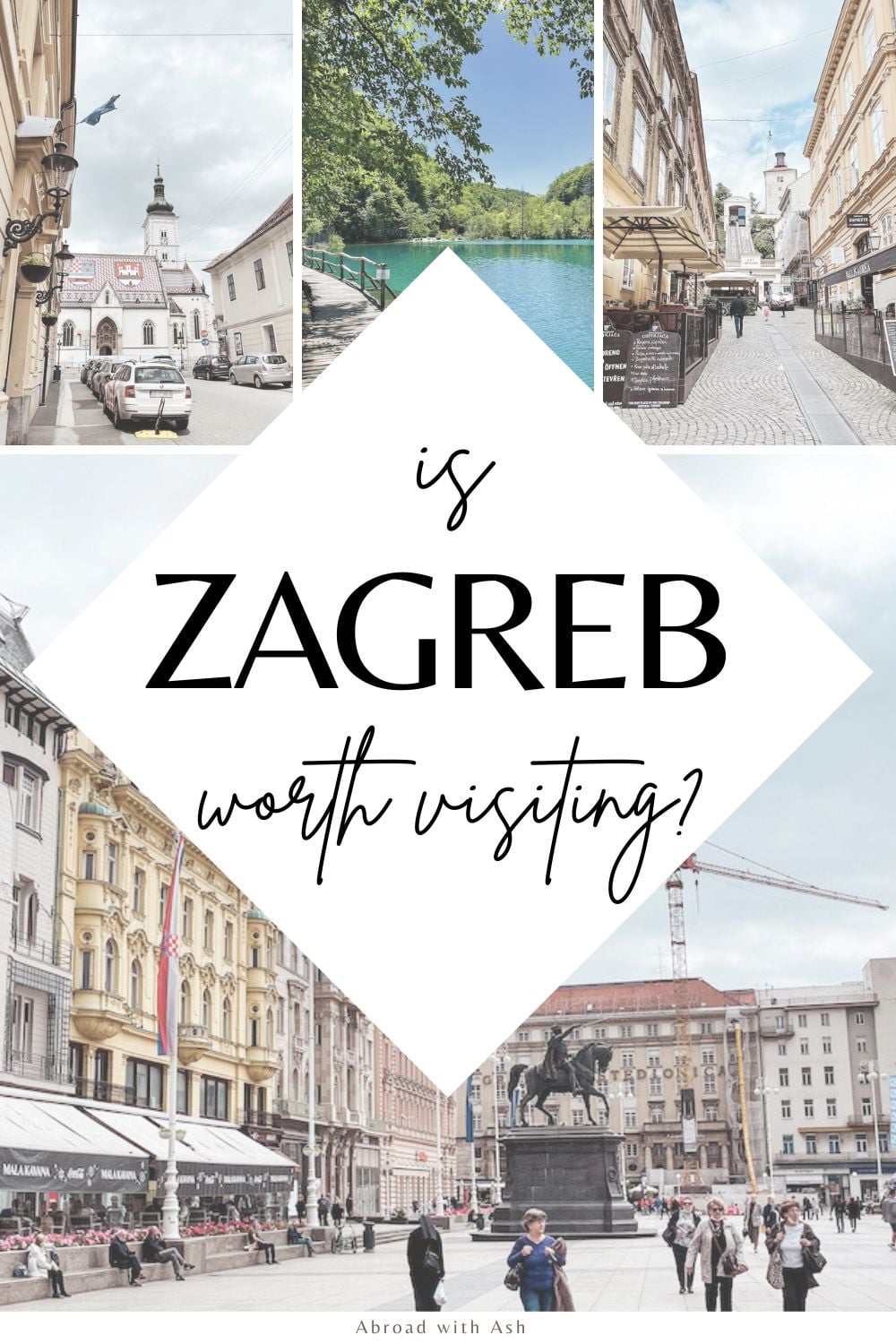 Is Zagreb worth visiting? A common question since Zagreb often gets overlooked on a Croatia itinerary. Get my take on the city, why I enjoyed it + plenty of photos. #zagreb #zagrebcroatia #croatia #europe is Zagreb worth visiting