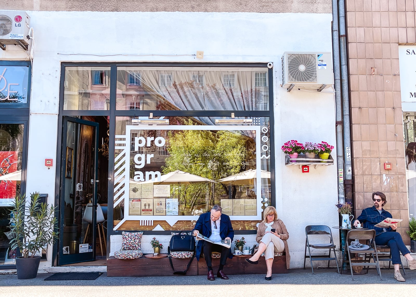 Zagreb Croatia-4 Program Bar Zagreb