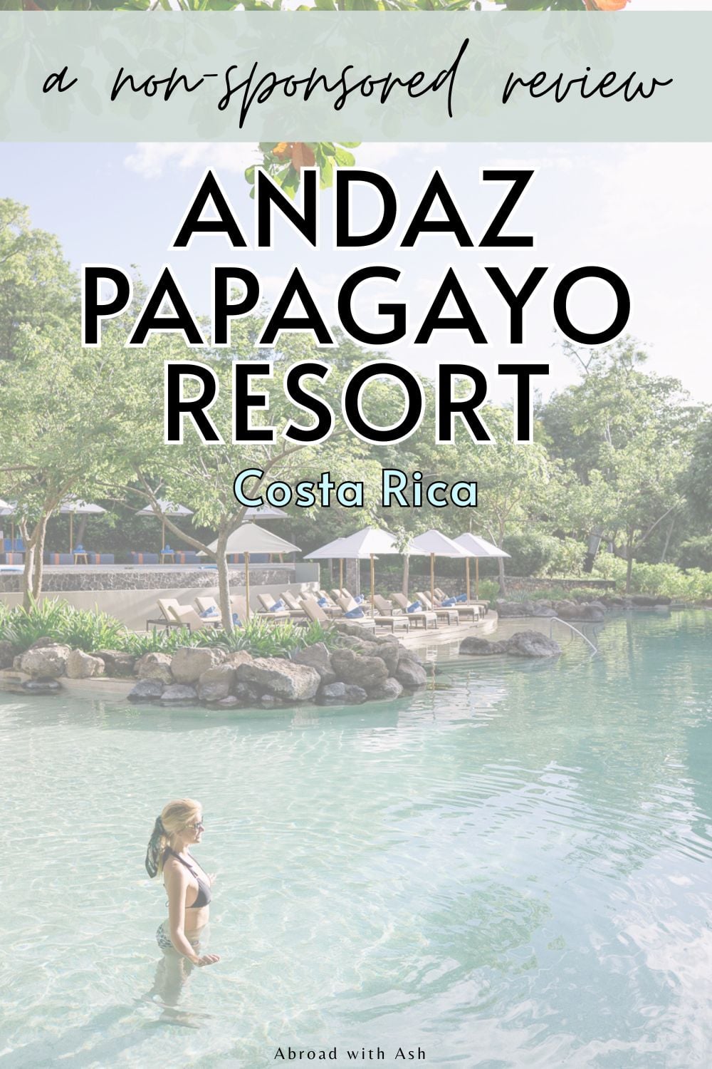 Planning a tropical vacation and considering Costa Rica? Read all about Andaz Resort on the Papagayo Peninsula in the Guanacaste region of Costa Rica. I give a full review of the rooms, activities, common areas, beaches, food, restaurants, and more! After 7+ stays at Andaz Resort Papagayo, I think it's safe to say it's one of my favorite places. *This post was in no way sponsored by Andaz. We have paid for each of our stays. #beachresorts #costarica #beachvacation andaz resort papagayo costa rica