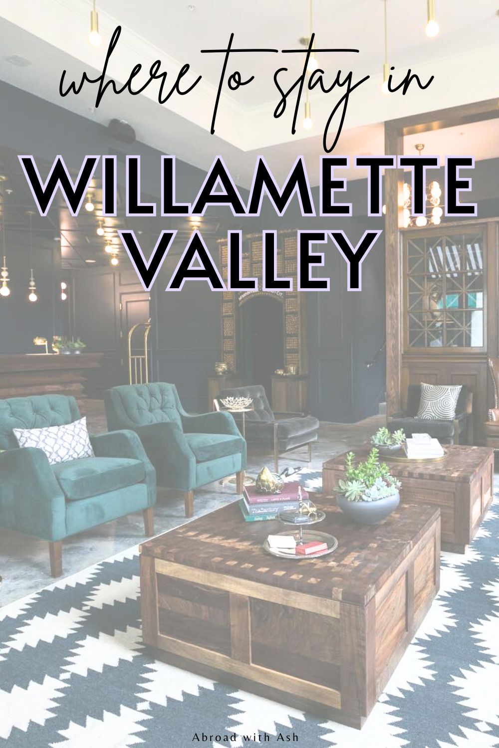 Headed to Oregon wine country and wondering where to stay? Take a hint from a local and choose one of these TOP Willamette Valley hotels and bed and breakfasts! Whether you’re looking for a luxury hotel and spa, a quirky vintage trailer park (yes, you heard me right), or a charming boutique hotel, I’ve got the perfect place for you. Discover the best places to stay in Willamette Valley! #willamettevalley #oregon #pnw #usatravel willamette valley bed and breakfasts