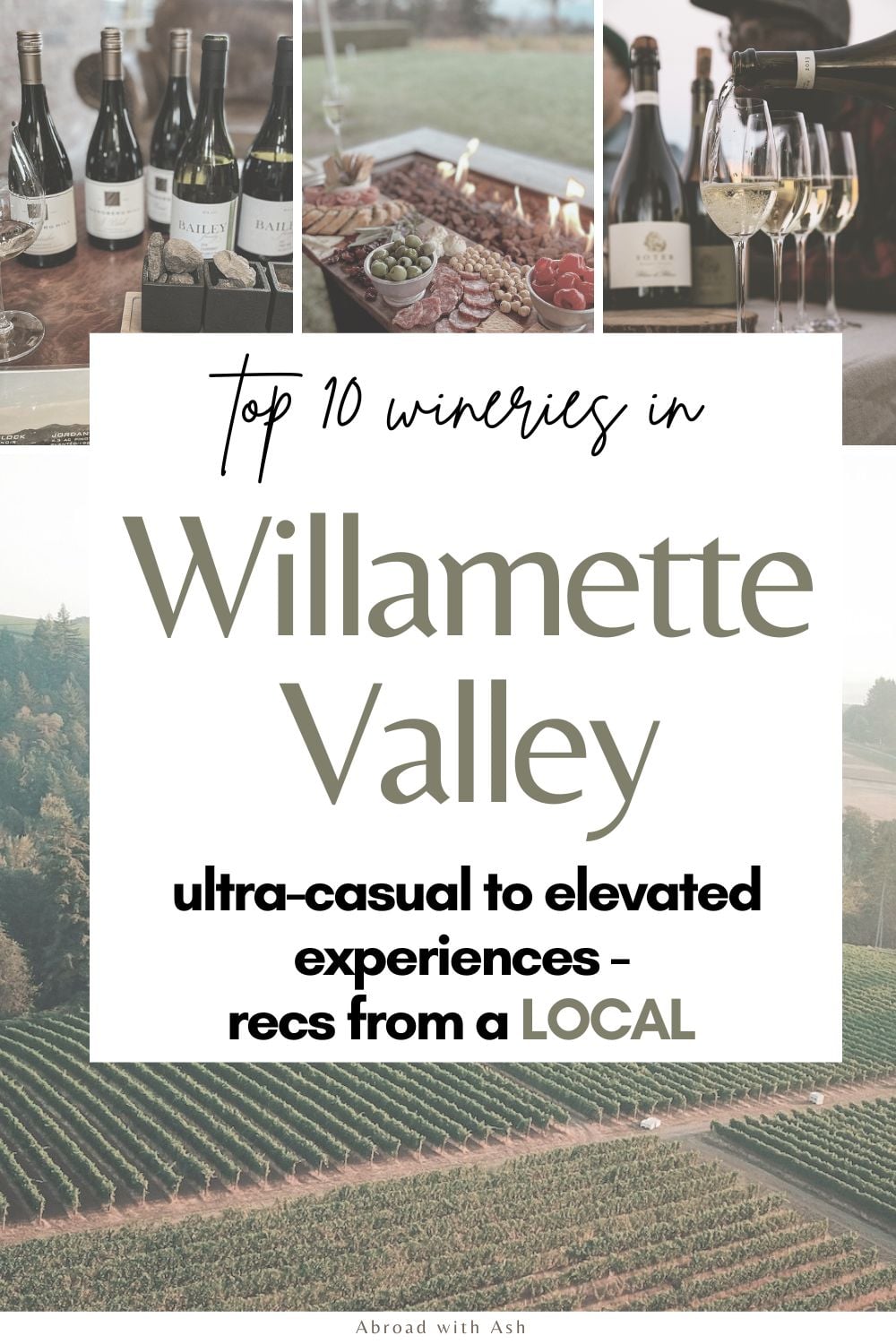 Planning a trip to Oregon wine country and overwhelmed with the options for tastings? I'm from this region and am here to help! Discover the best wineries in Willamette Valley, Oregon. These are the ones I find myself returning to again and again. #willamettevalley #oregonwinecountry #foodandwine best willamette valley wineries