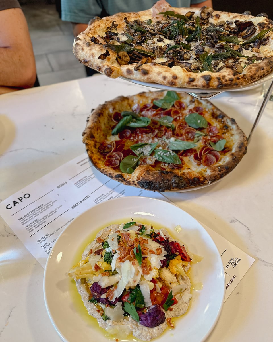 Pizza Capo McMinnville Willamette Valley OR mcminnville restaurants