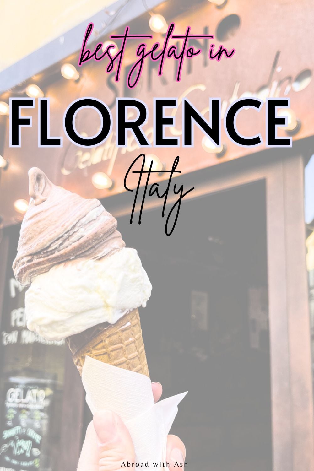 Discover the BEST gelato in Florence, Italy! Whether you just finished gazing at Michelangelo's David or climbing to the top of the Duomo, I have a spot nearby for you. These 5 Florence gelato spots are the places I find myself returning to again and again. The taste and quality are absolutely exceptional! #florence #italy #foodie Florence gelato shops