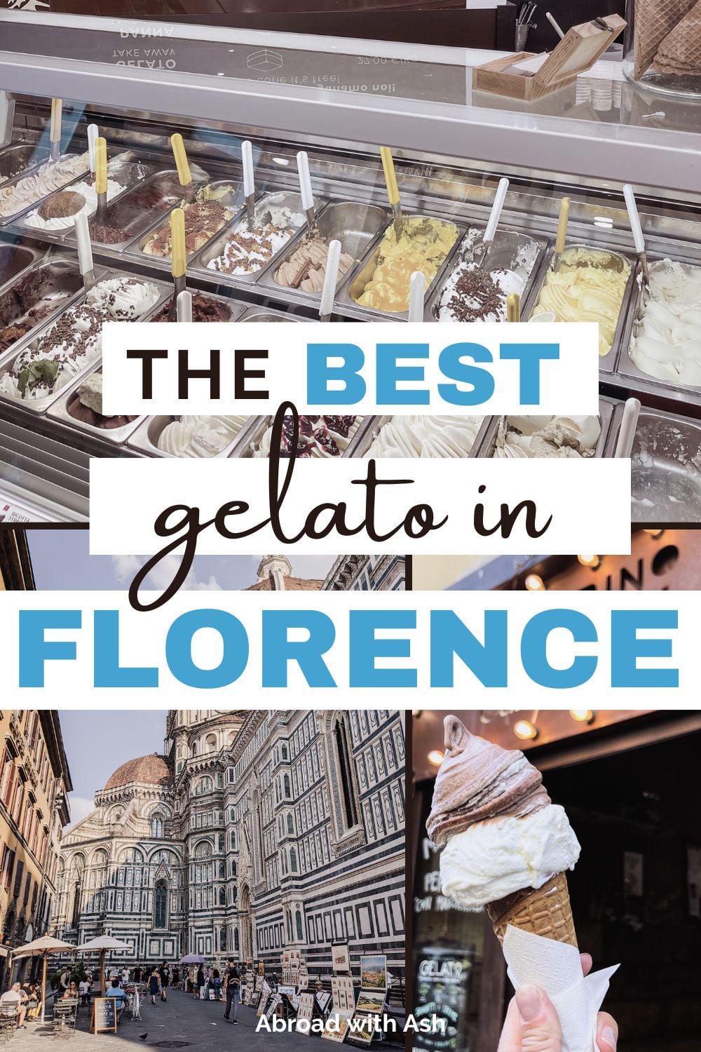 Discover the BEST gelato in Florence, Italy! Whether you just finished gazing at Michelangelo's David or climbing to the top of the Duomo, I have a spot nearby for you. These 5 Florence gelato spots are the places I find myself returning to again and again. The taste and quality are absolutely exceptional! #florence #italy #foodie best gelato in florence italy