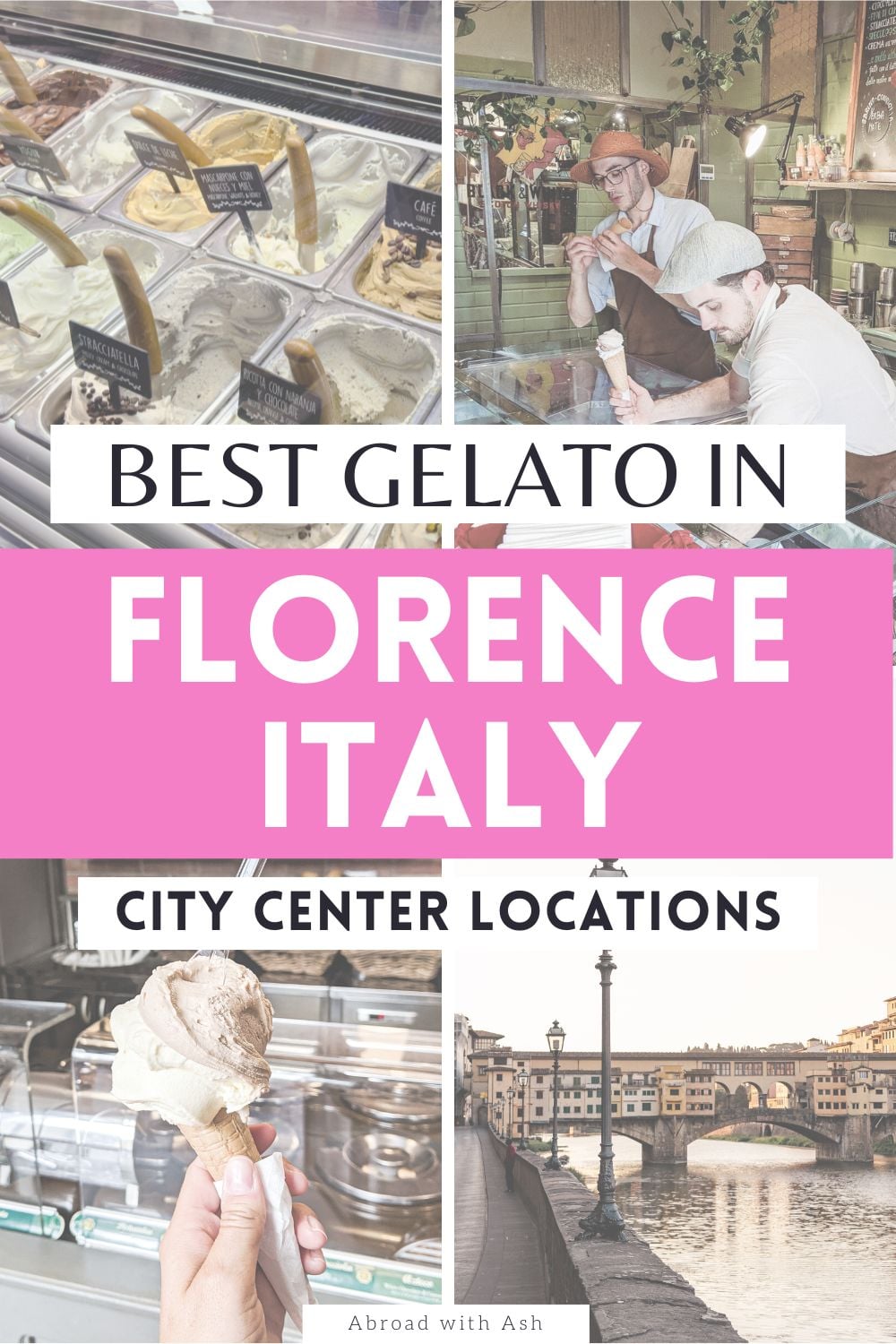 Discover the BEST gelato in Florence, Italy! Whether you just finished gazing at Michelangelo's David or climbing to the top of the Duomo, I have a spot nearby for you. These 5 Florence gelato spots are the places I find myself returning to again and again. The taste and quality are absolutely exceptional! #florence #italy #foodie best ice cream in florence