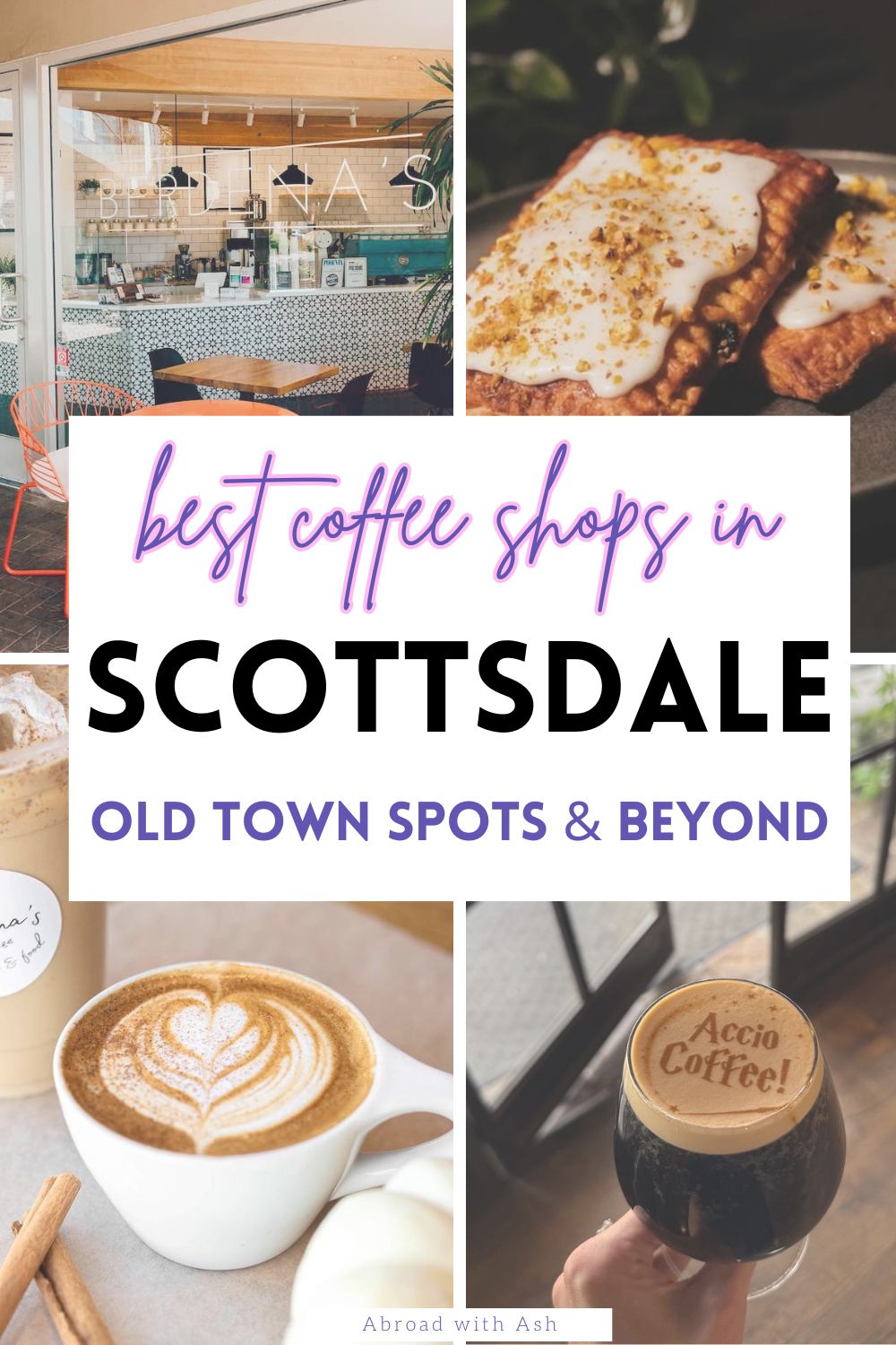 Discover the BEST coffee shops in Scottsdale, Arizona! I've focused on the top spots in Old Town with a few options in other popular areas. These cafes have it all...a welcoming atmosphere, delicious baked goods, and of course, excellent artisan coffee drinks! #scottsdale #usatravel #foodie best coffee in scottsdale