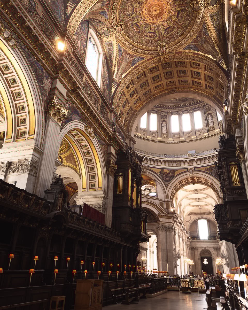St. Paul's Cathedral London indoor activities in london