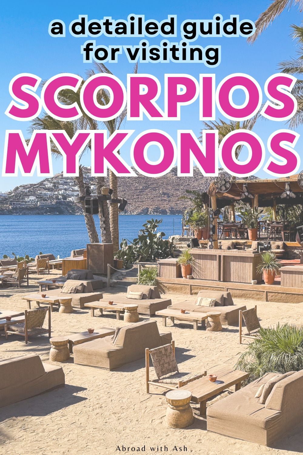 Looking for the best beach club in Mykonos? Scorpios Mykonos is one of Greece’s most iconic beach clubs, known for unforgettable sunset views, Mediterranean cuisine, and a chic bohemian atmosphere. This guide covers everything you need to know before visiting Scorpios — how to get there, the best time to go, reservations, where to sit, what to expect, and tips for experiencing it without overspending. Save this for your Mykonos trip! #Mykonos #GreeceTravel #GreekIslands #EuropeTravel Best Mykonos Beach Club