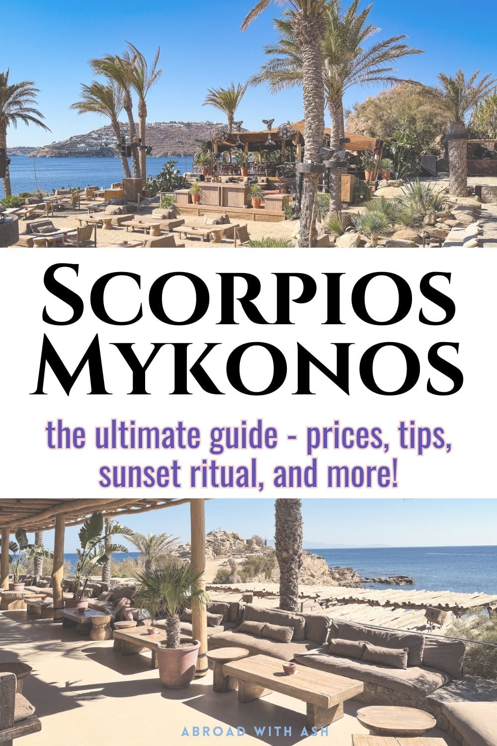 Looking for the best beach club in Mykonos? Scorpios Mykonos is one of Greece’s most iconic beach clubs, known for unforgettable sunset views, Mediterranean cuisine, and a chic bohemian atmosphere. This guide covers everything you need to know before visiting Scorpios — how to get there, the best time to go, reservations, where to sit, what to expect, and tips for experiencing it without overspending. Save this for your Mykonos trip! #Mykonos #GreeceTravel #GreekIslands #EuropeTravel Scorpios Mykonos