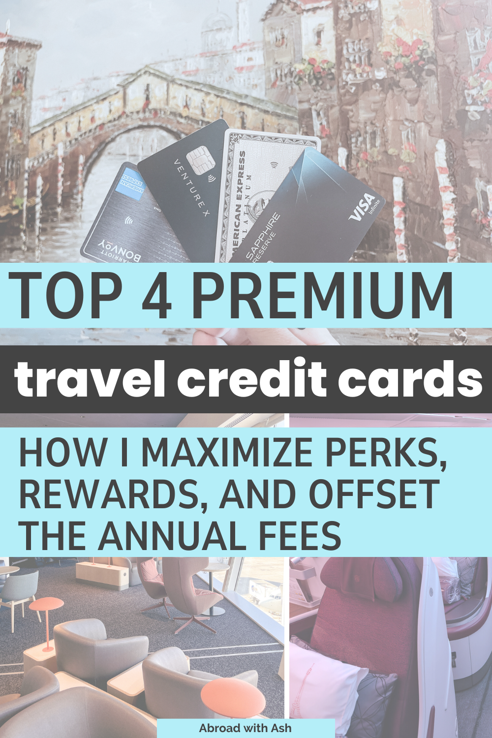 Are premium travel credit cards worth the high annual fees? I break down the 4 cards I actually keep in my wallet and how I use them to maximize travel rewards, perks, elite status, and statement credits. See which cards are worth the fees and how to get the most value from each one. #TravelCreditCards #TravelRewards #CreditCardRewards #TravelHacking #PointsAndMiles #LuxuryTravel #TravelTips top credit cards for travel rewards