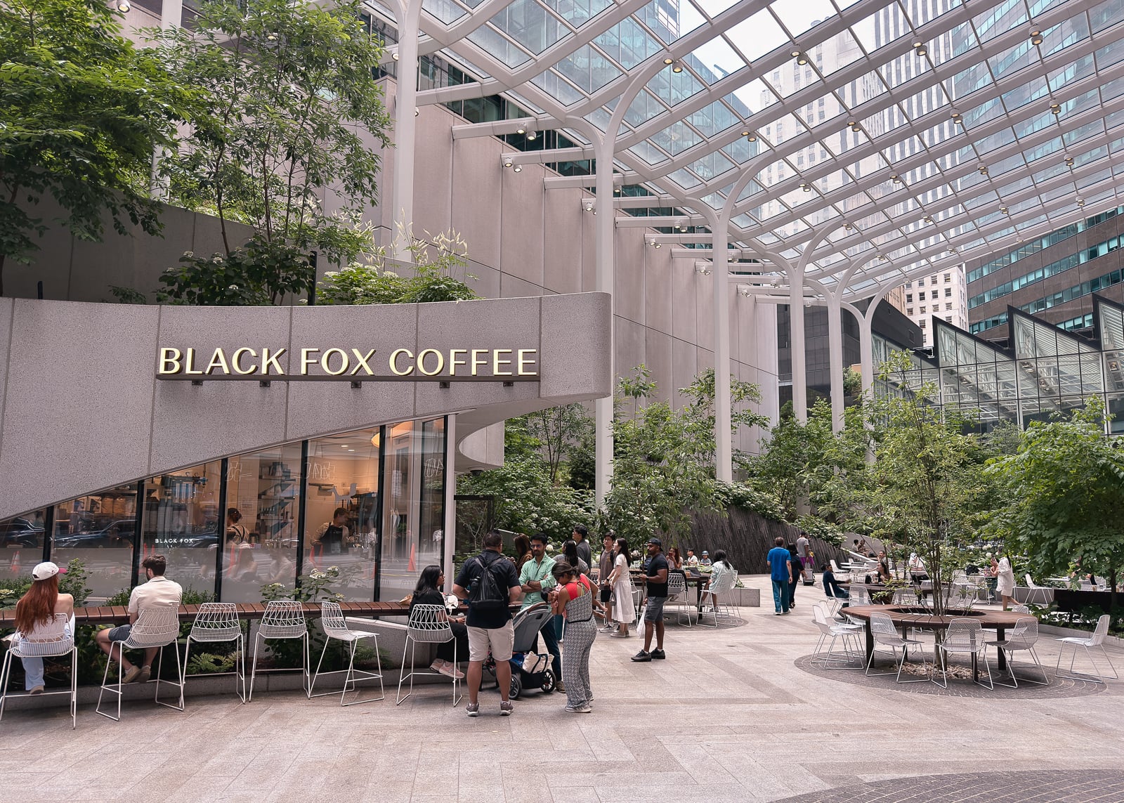 Black Fox Coffee Midtown NYC coffee shop midtown nyc