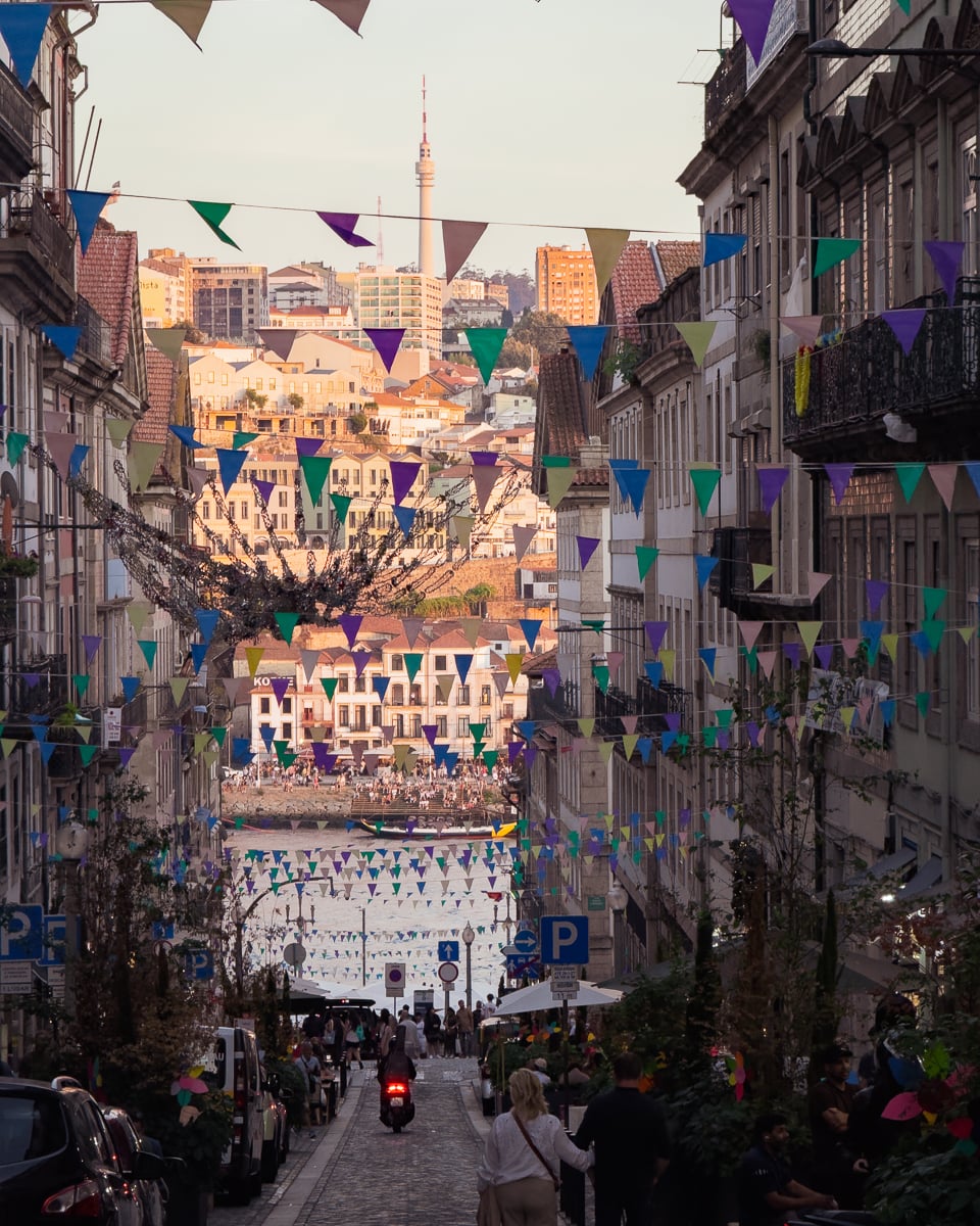 Porto Portugal Cais da Riberia