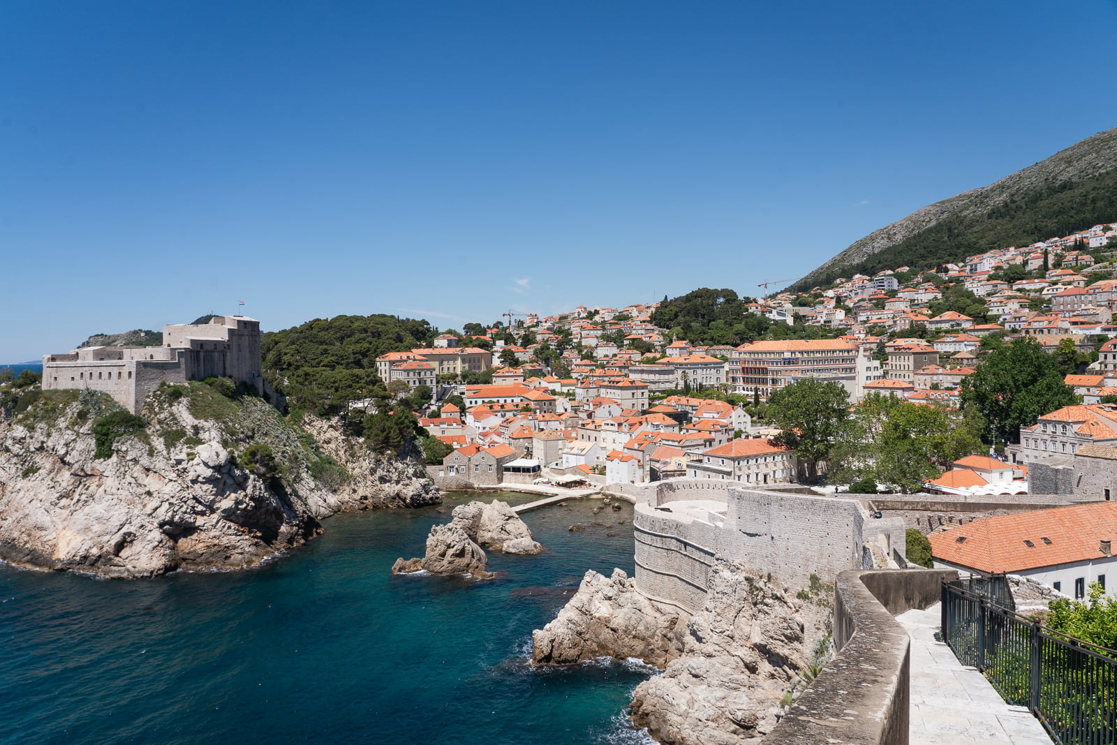 Dubrovnik City Walls and Lovrijenac Fortress 2 days in dubrovnik