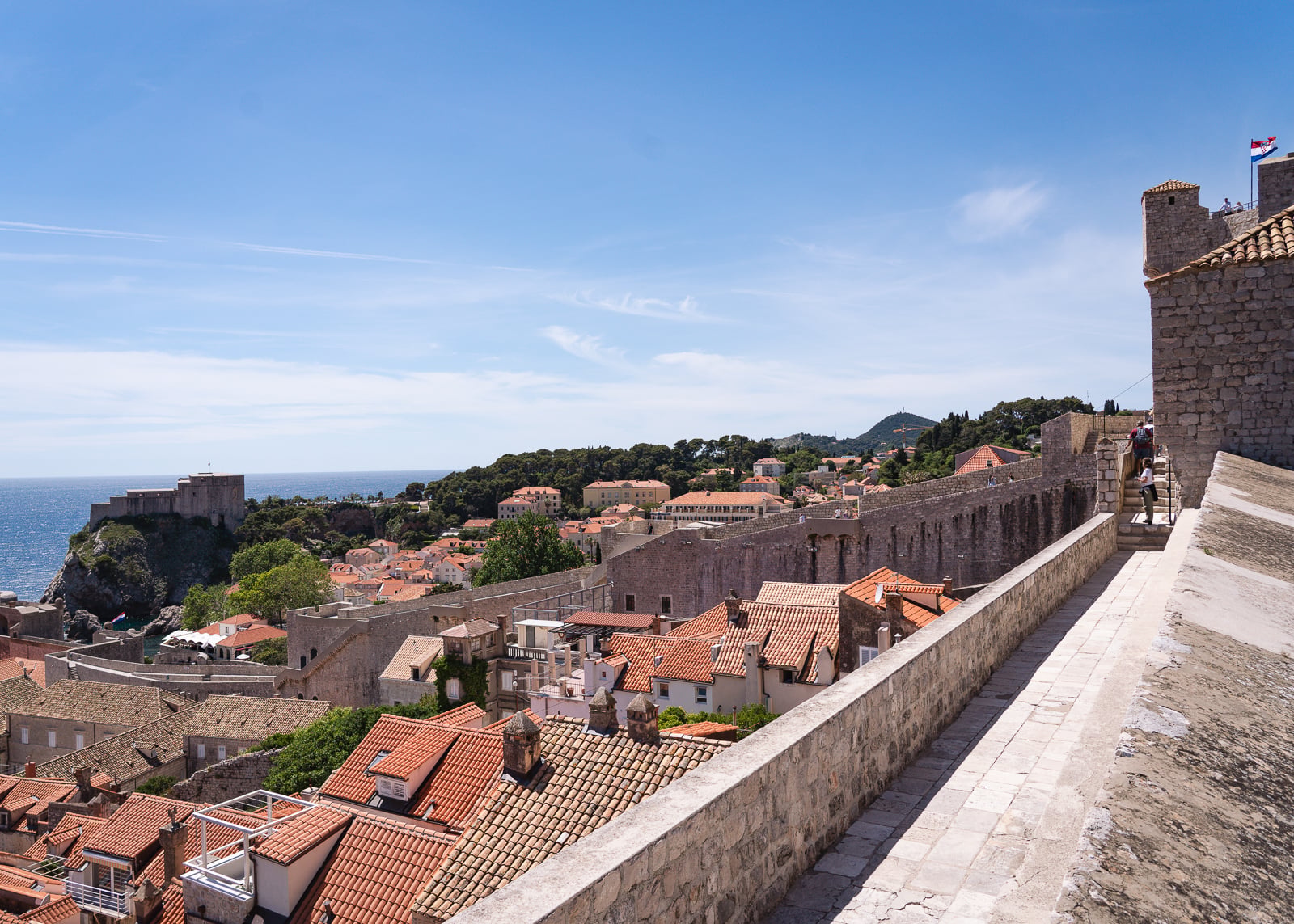 Dubrovnik Croatia-22 city walls in dubrovnik