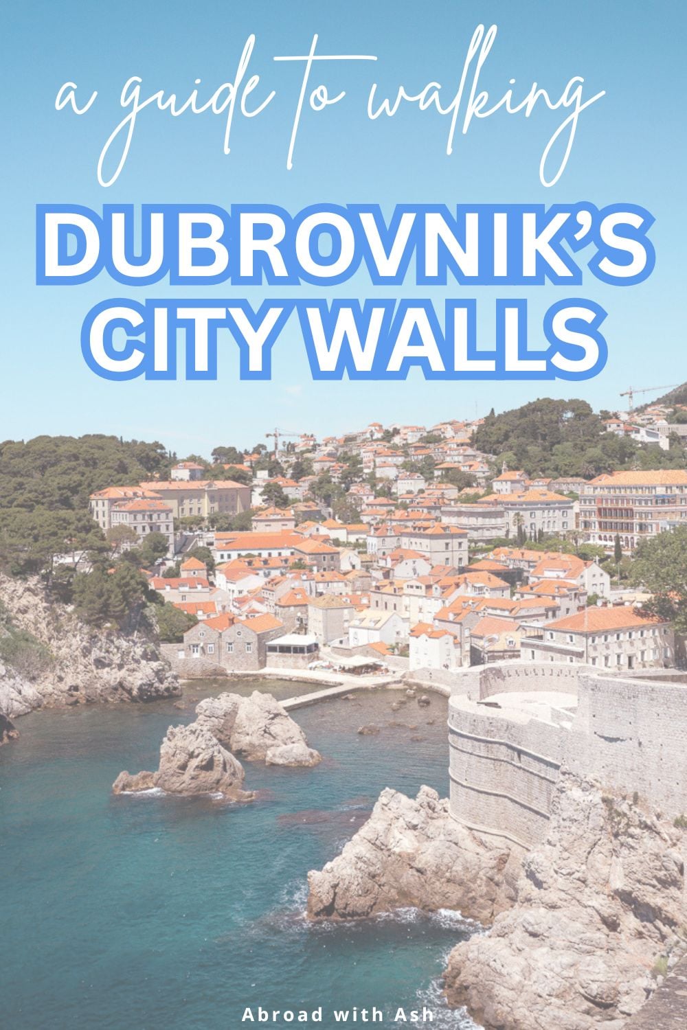 Walking the Dubrovnik City Walls is one of the best things to do in Dubrovnik! This complete guide covers what to expect, ticket information, the best photo spots, incredible views of the Old Town and Adriatic, plus Game of Thrones filming locations to look out for along the way. #Dubrovnik #CroatiaTravel #GameOfThrones #DubrovnikCroatia dubrovnik city walls