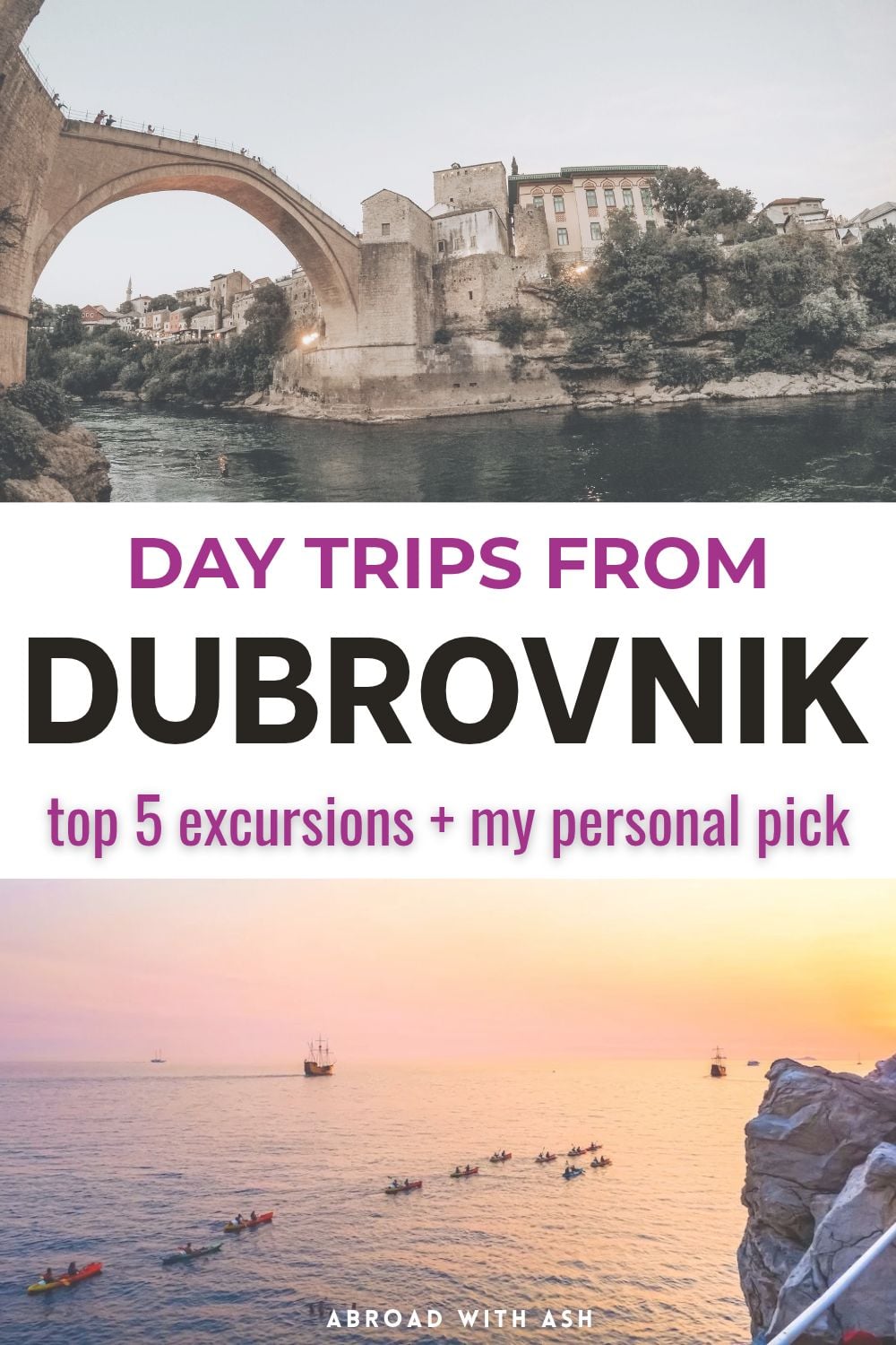 Discover the best day trips from Dubrovnik, Croatia! Compare popular options like the Elaphiti Islands, Mostar, and wine tours in the Pelješac Peninsula. I’ll share why I chose Dubrovnik Wine Tours, what made it worth it, and why I nixed the other excursions. If you have an extra day in Dubrovnik, this guide will help you choose the right day trip for you! #Dubrovnik #CroatiaTravel #DayTrips #TravelTips #Croatia best day trips from dubrovnik
